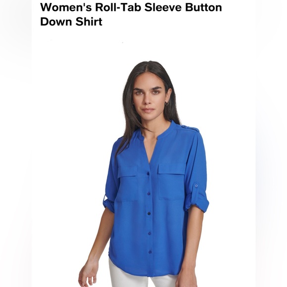 Calvin Klein Long Sleeved Dress Shirt - Picture 8 of 9